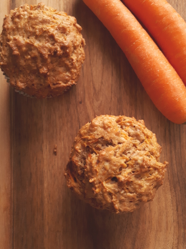 Karotten-Ingwer-Muffins