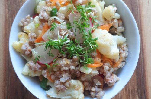 Buchweizen-Gemüse-Salat